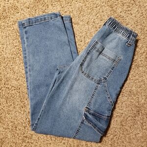 GoGo Skater Jean Collection Relaxed Fit Elastic Waist Size 0/24